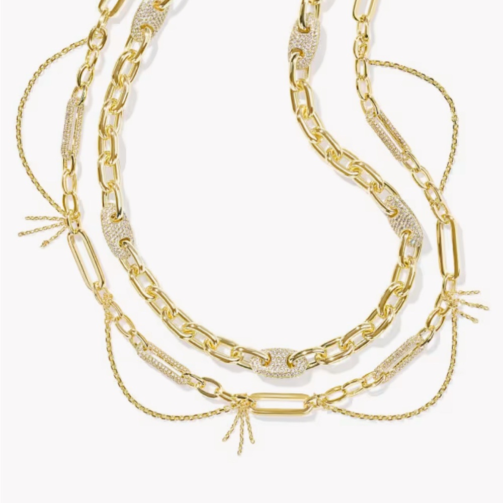Kendra Scott Bailey convertible layered necklace